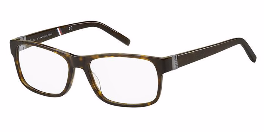 Tommy Hilfiger TH 1818 0086 Eyeglasses Havana 57mm Men