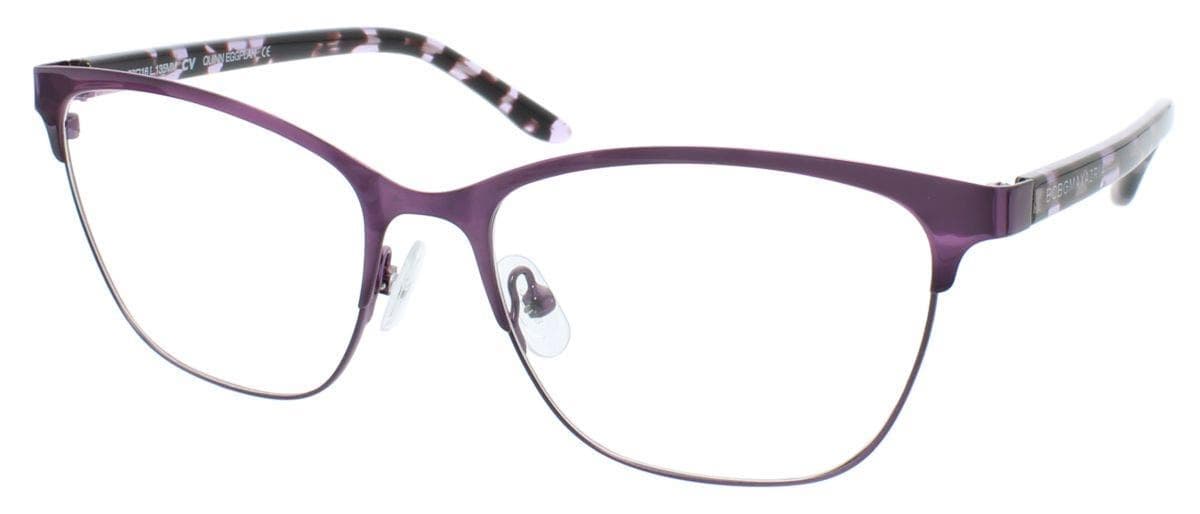 BCBGMAXAZRIA Quinn Eyeglasses Eggplant 53mm Women