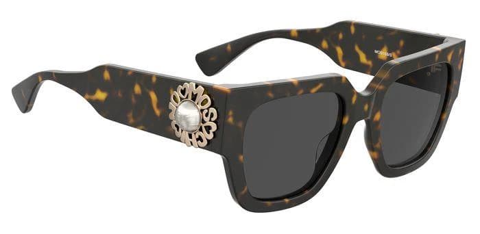 Moschino MOS153/S 0086 Sunglasses Havana 52mm Women 4