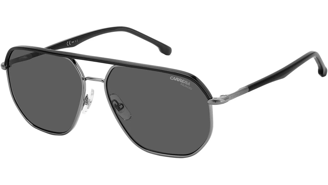 Carrera 304/S 0KJ1 Sunglasses Dark Ruthenium 59mm Men