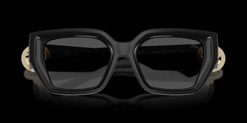 Burberry BE4472U 300187 Sunglasses Black 53mm Women 5
