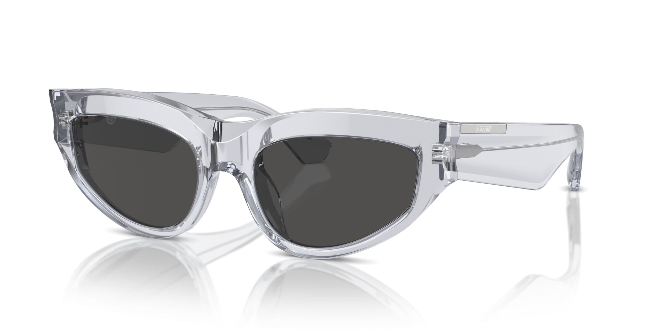 Burberry 0BE4425U 382587 Sunglasses Transparent Grey 55mm Women