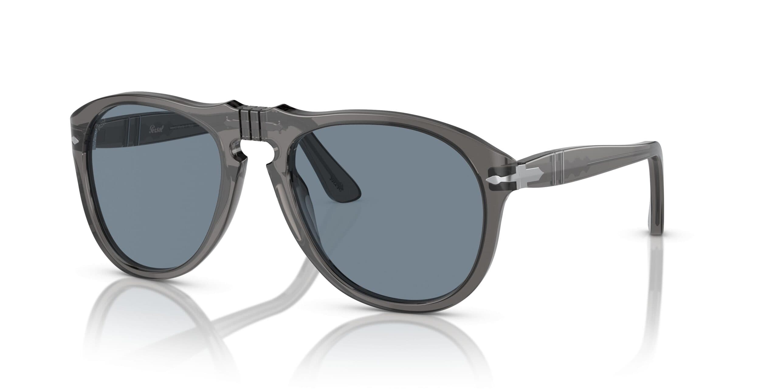 Persol PO0649 119656 Sunglasses Striped Brown 54mm Men
