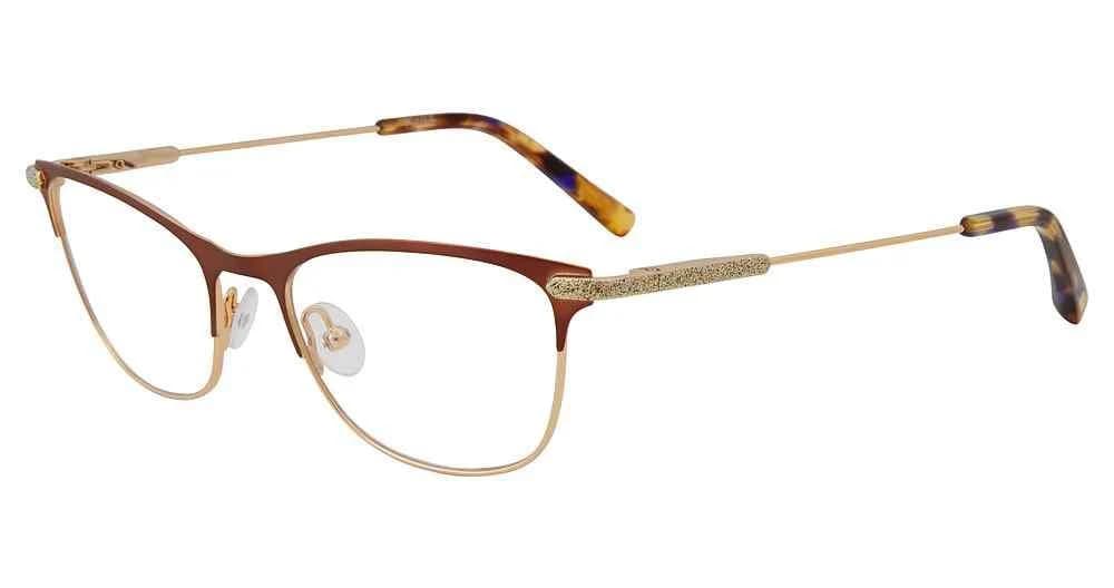 Jones New York J151 Eyeglasses Brown 49mm Women