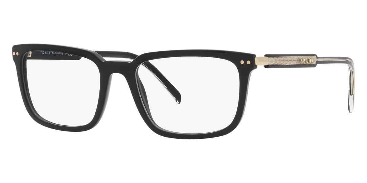 Prada VPR13Y AAV1O1 Eyeglasses Black 53mm Unisex