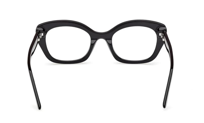 Guess GU50225 001 Eyeglasses Shiny Black 51mm Women 4