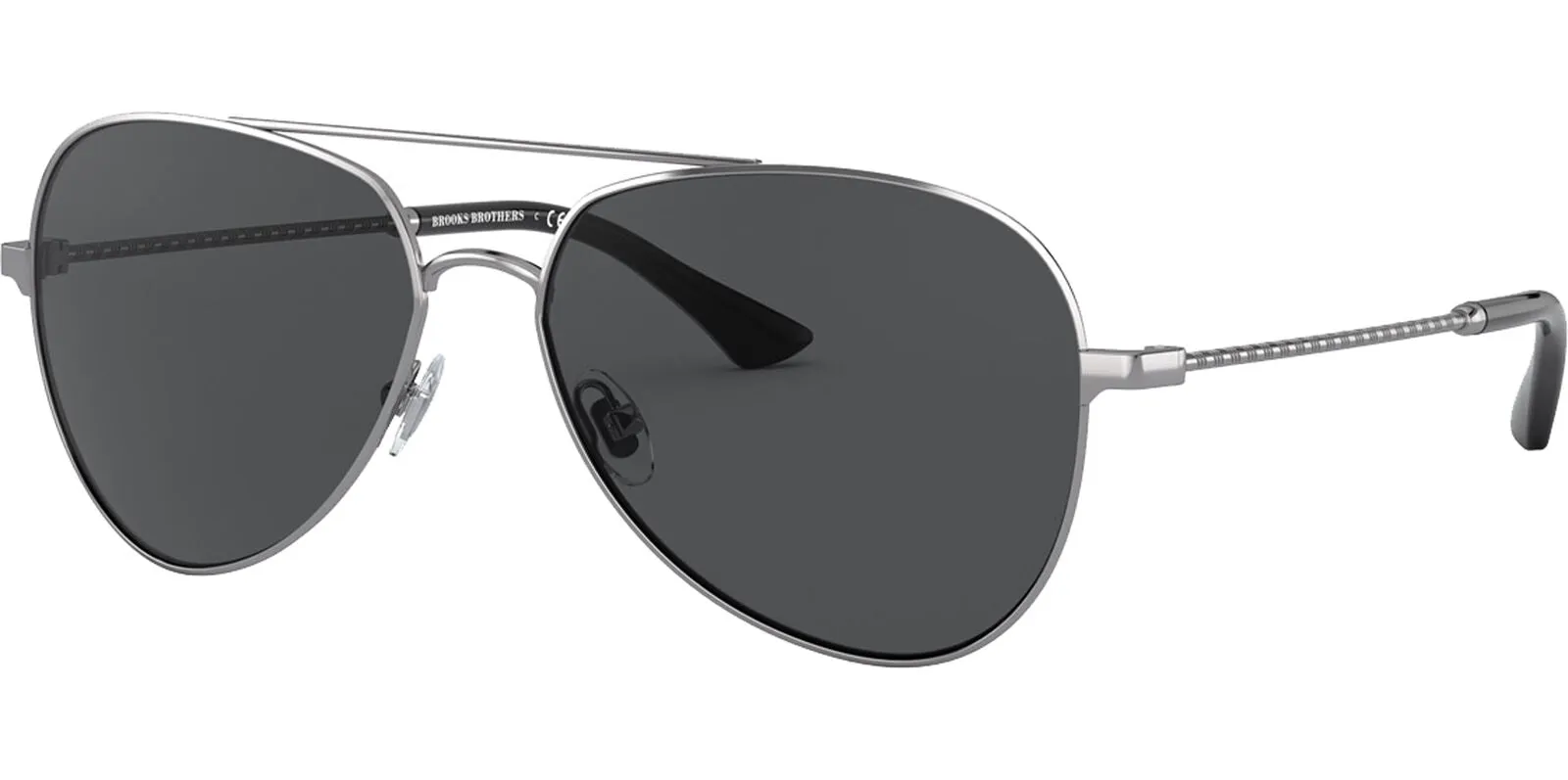 Brooks Brothers 0BB4056 151087 Sunglasses Shiny Gunmetal 58mm Men