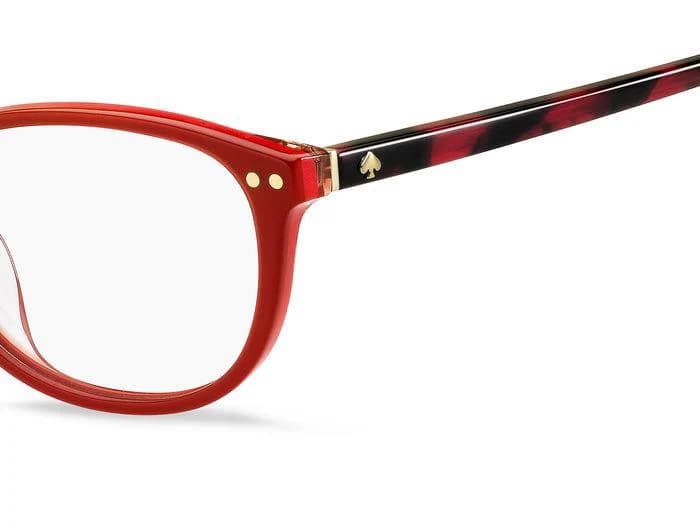Kate Spade EVANGELINE/F 0C9A Eyeglasses Red 53mm Women 3