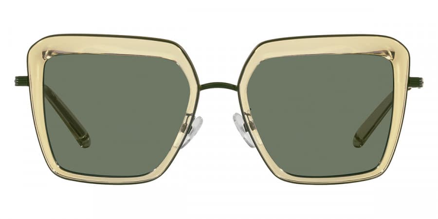 Tory Burch TY6099 33676H Sunglasses Transparent Yellow 53mm Women 2