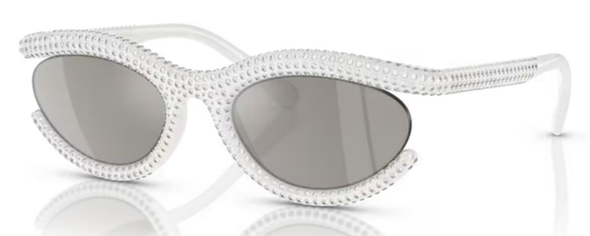 Swarovski SK6006 10338G Sunglasses White Women
