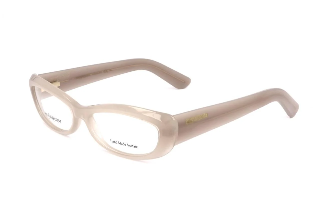 Saint Laurent YSL6342 IWN Eyeglasses Beige 53mm Men
