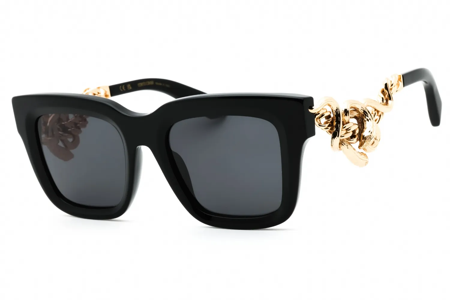Roberto Cavalli SRC041M 0700 Sunglasses Shiny-black 52mm Women