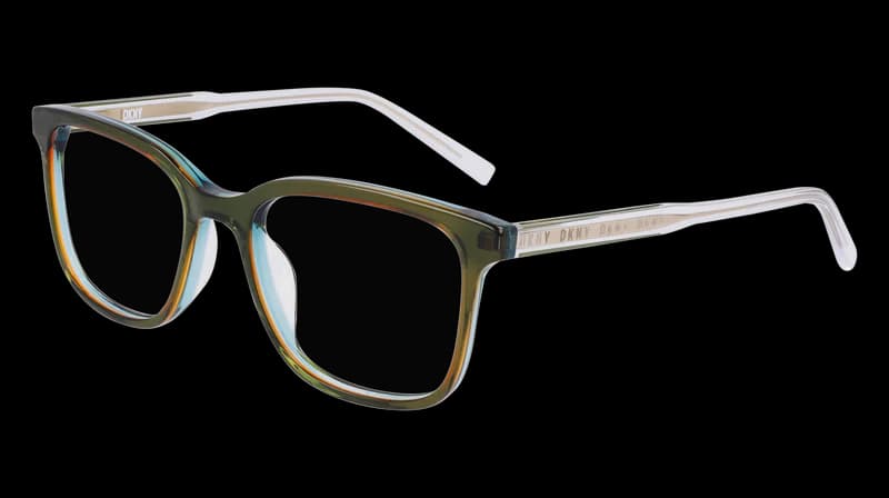 DKNY DK5065 313 Eyeglasses Crystal Cargo Laminate 52mm Women