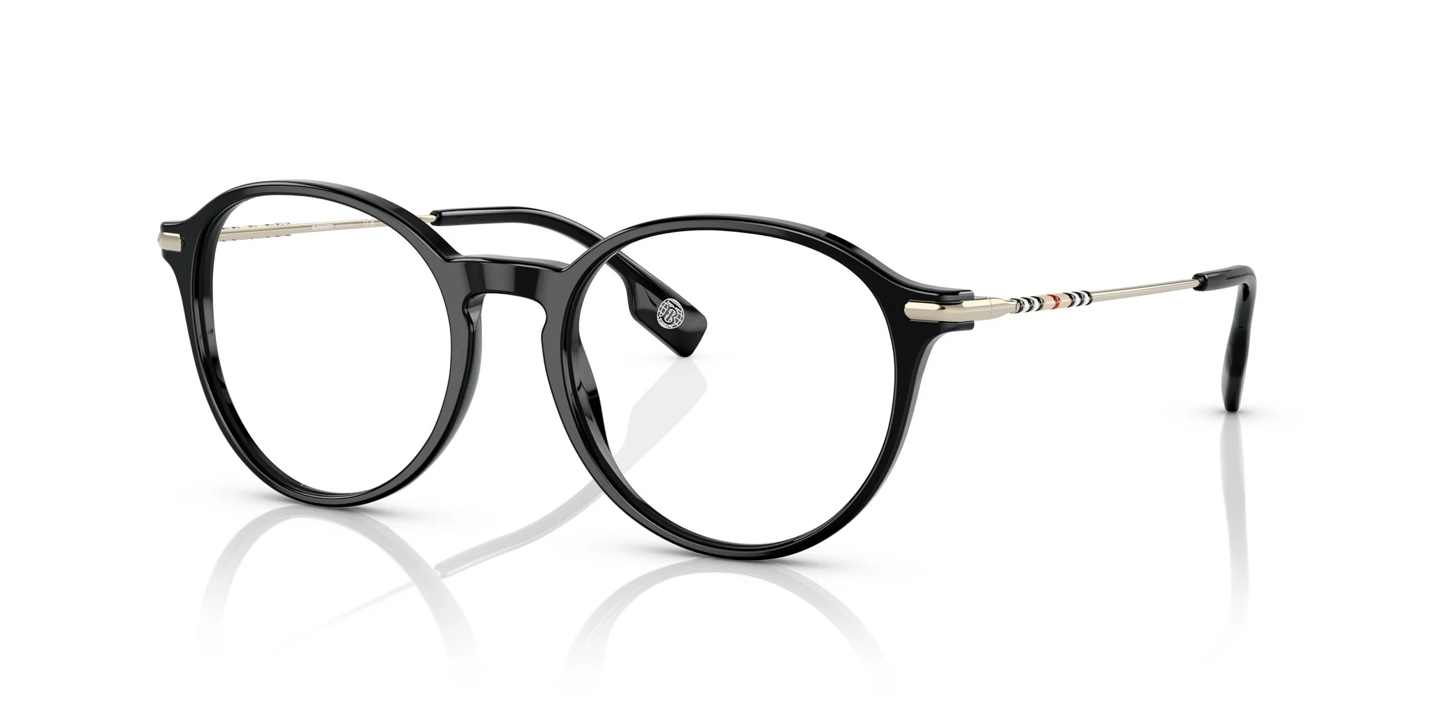 Burberry 0BE2365F 3001 Eyeglasses Black 53mm Unisex