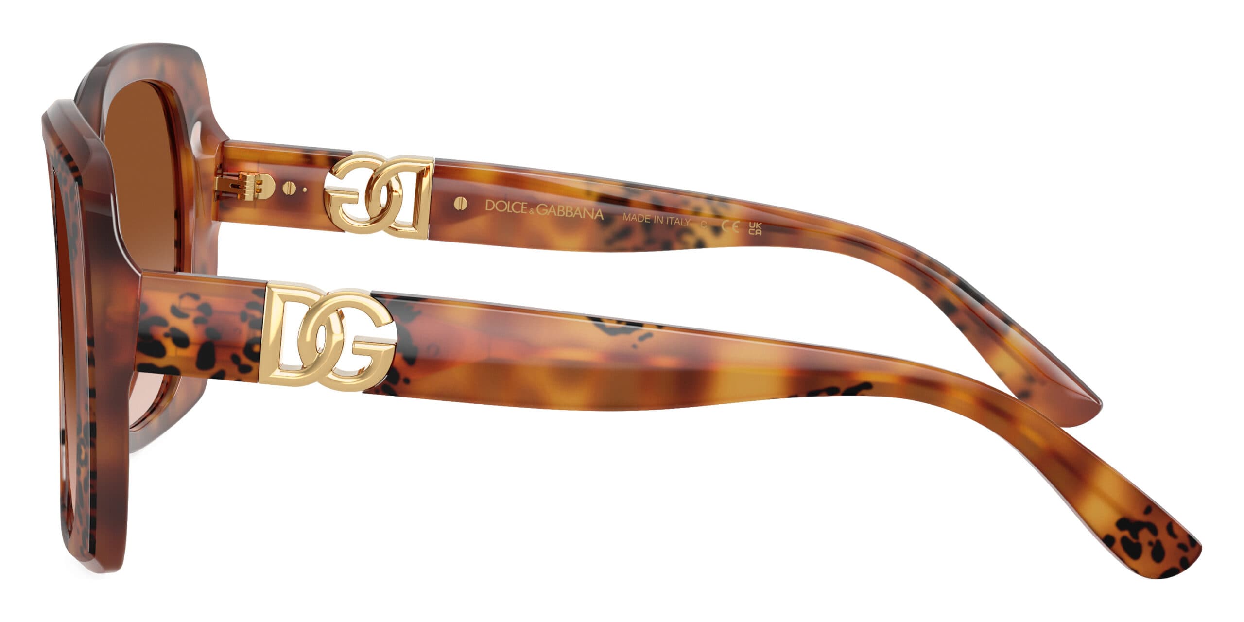 Dolce & Gabbana DG4475 338013 Sunglasses Brown 56mm Women 2