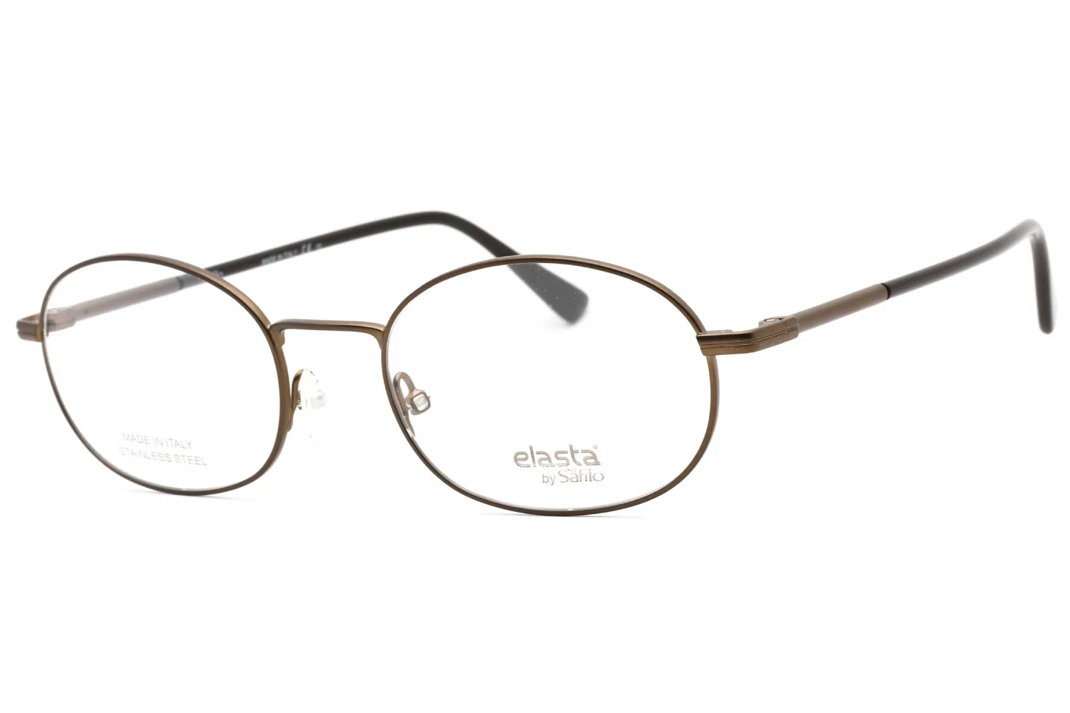 Elasta E 7247 04IN 00 Eyeglasses Matte Brown 53mm Men