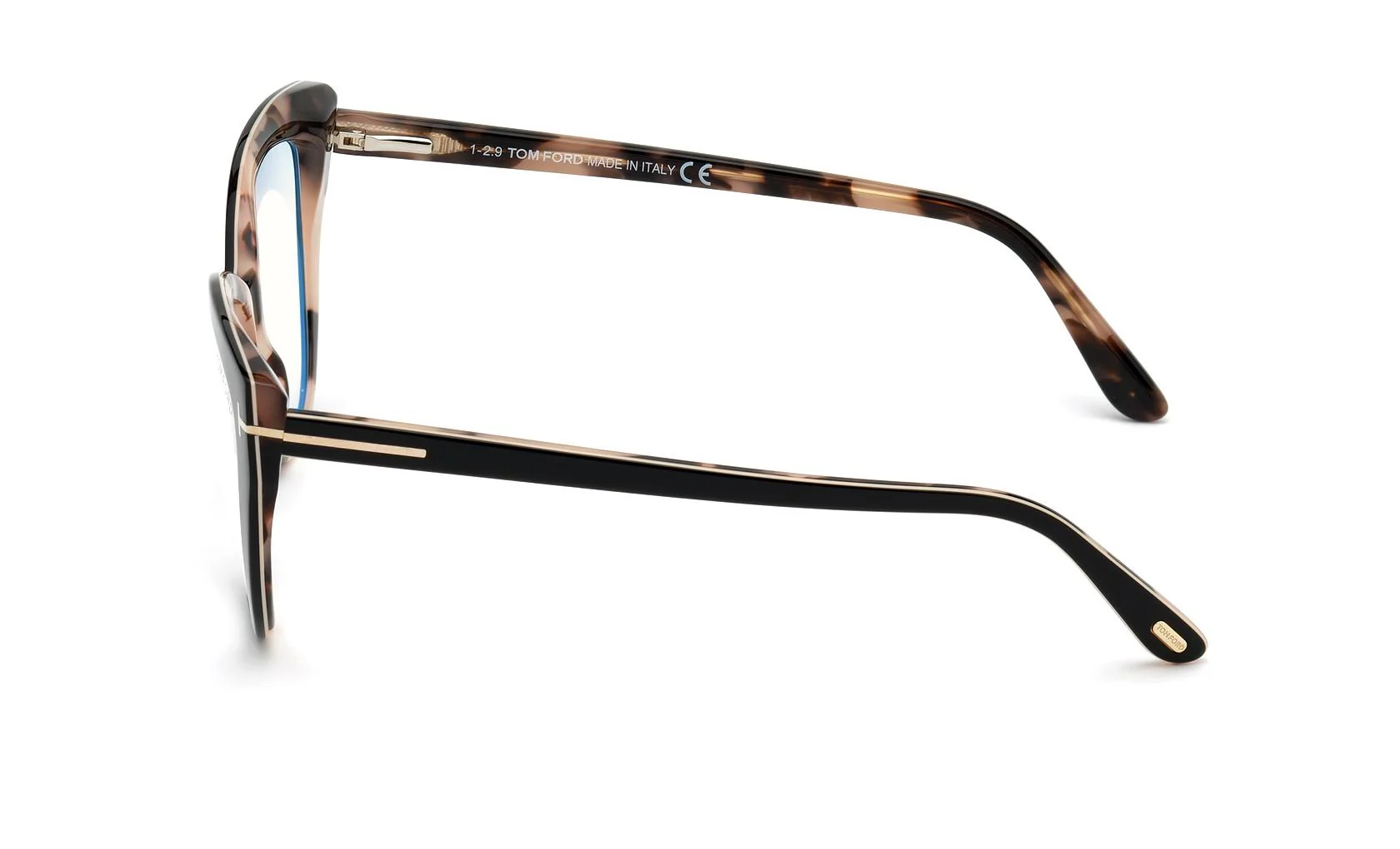 Tom Ford FT5673B 005 Eyeglasses Black 54mm Women 3