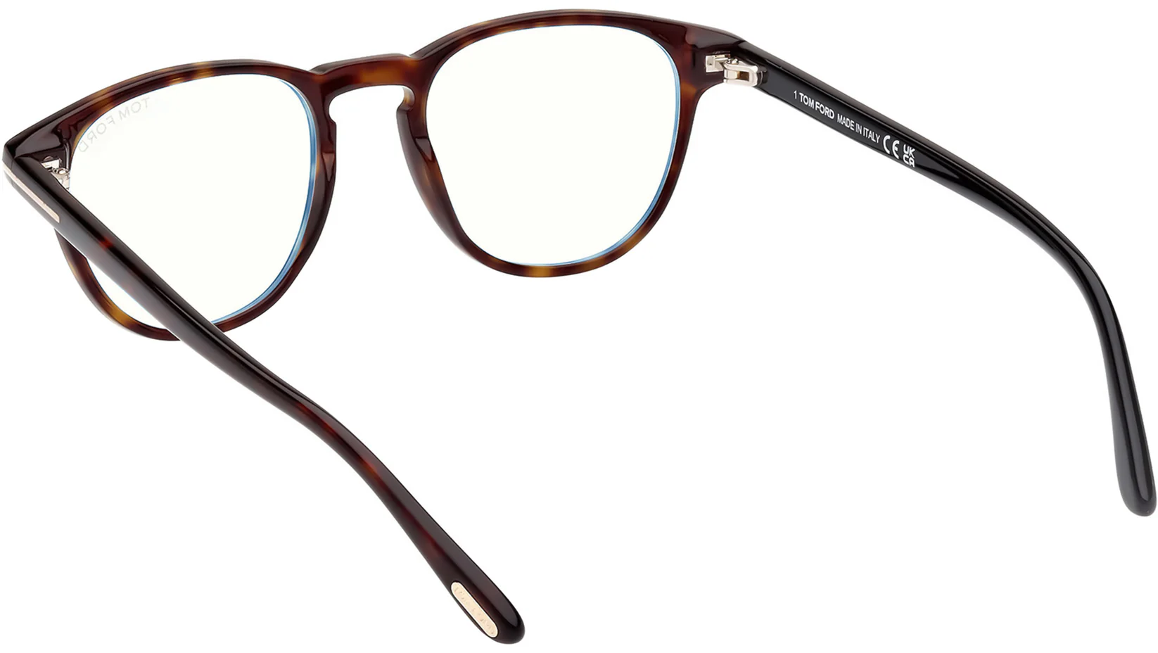 Tom Ford FT5899B 052 Eyeglasses Dark Havana 48mm Men 4