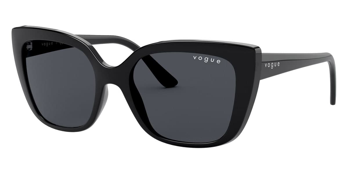 Vogue VO5337S W4487 Sunglasses Black 53mm Women 2