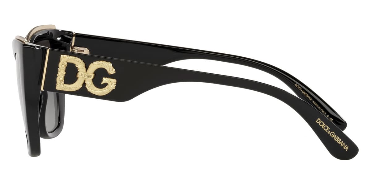 Dolce & Gabbana DG6144 5018G Sunglasses Black 54mm Unisex 3