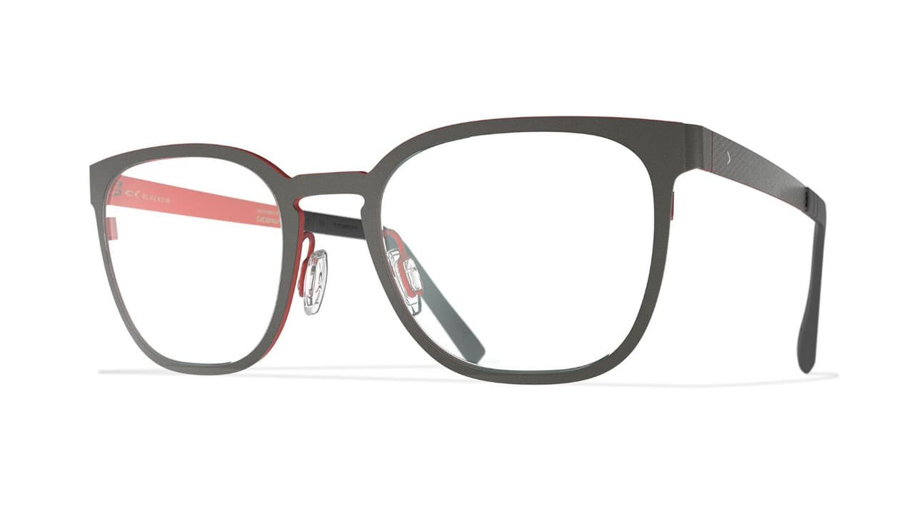 Blackfin Brookwood BF1004 Col. 1284 Eyeglasses Grey Red 52mm Men