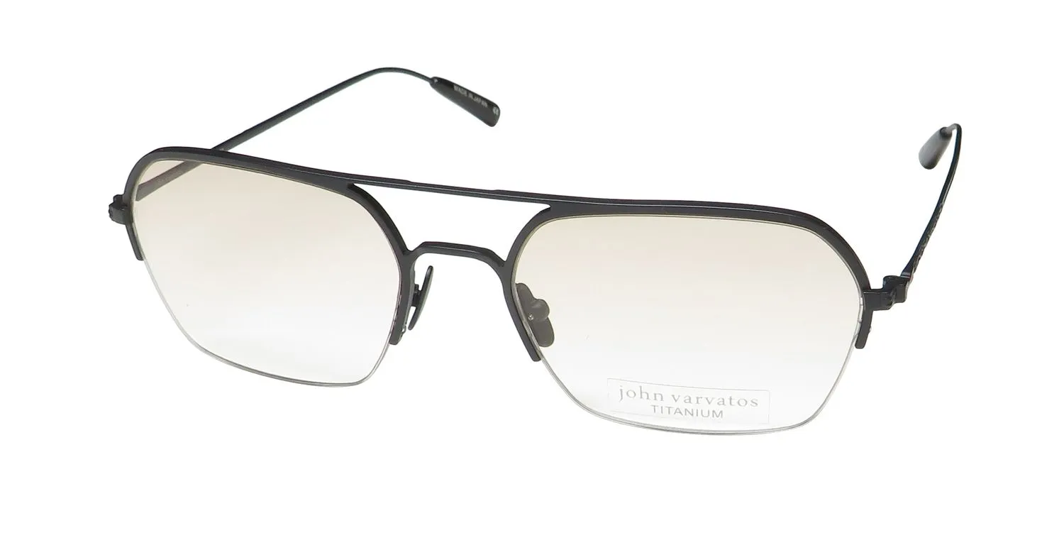 John Varvatos V173 black Sunglasses Black 53mm