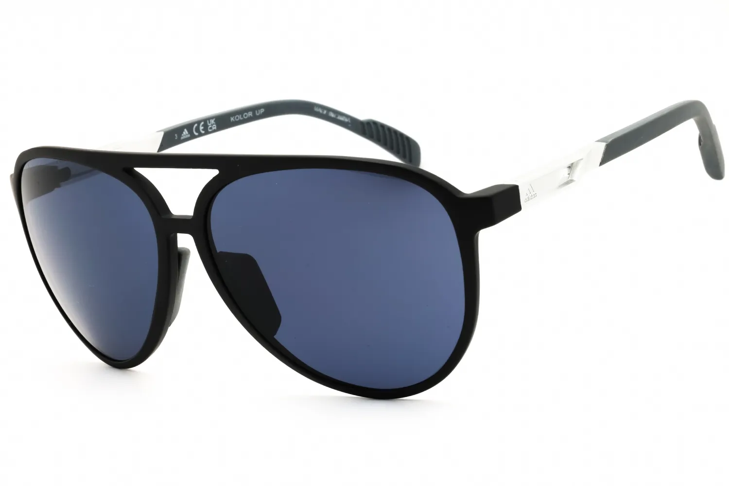 Adidas SP0060 02A Sunglasses Matte Black 58mm Men
