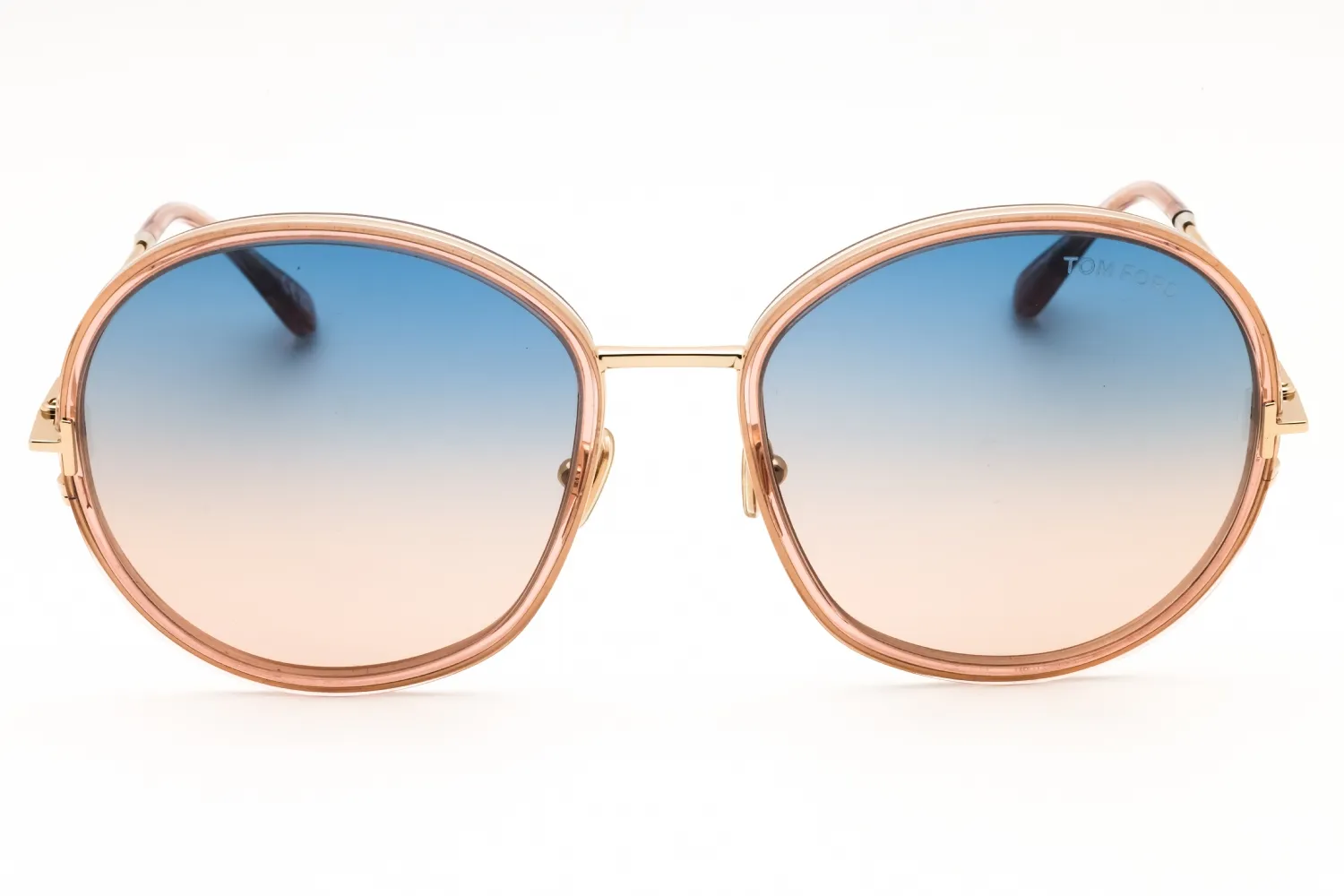 Tom Ford FT0946 72W Sunglasses Shiny Pink 58mm Women 2