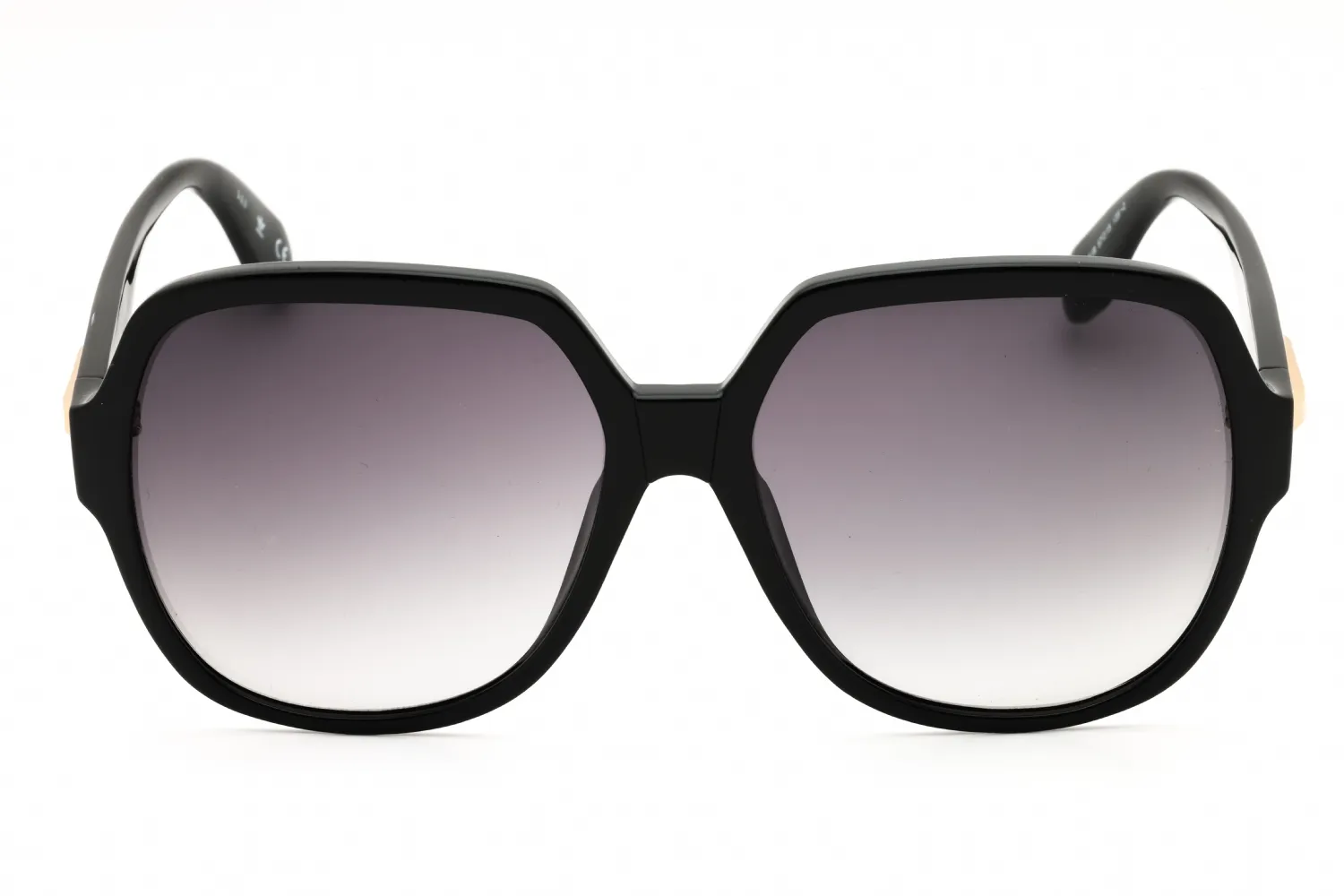 Adidas OR0034 01B Sunglasses Shiny Black 57mm Women 2