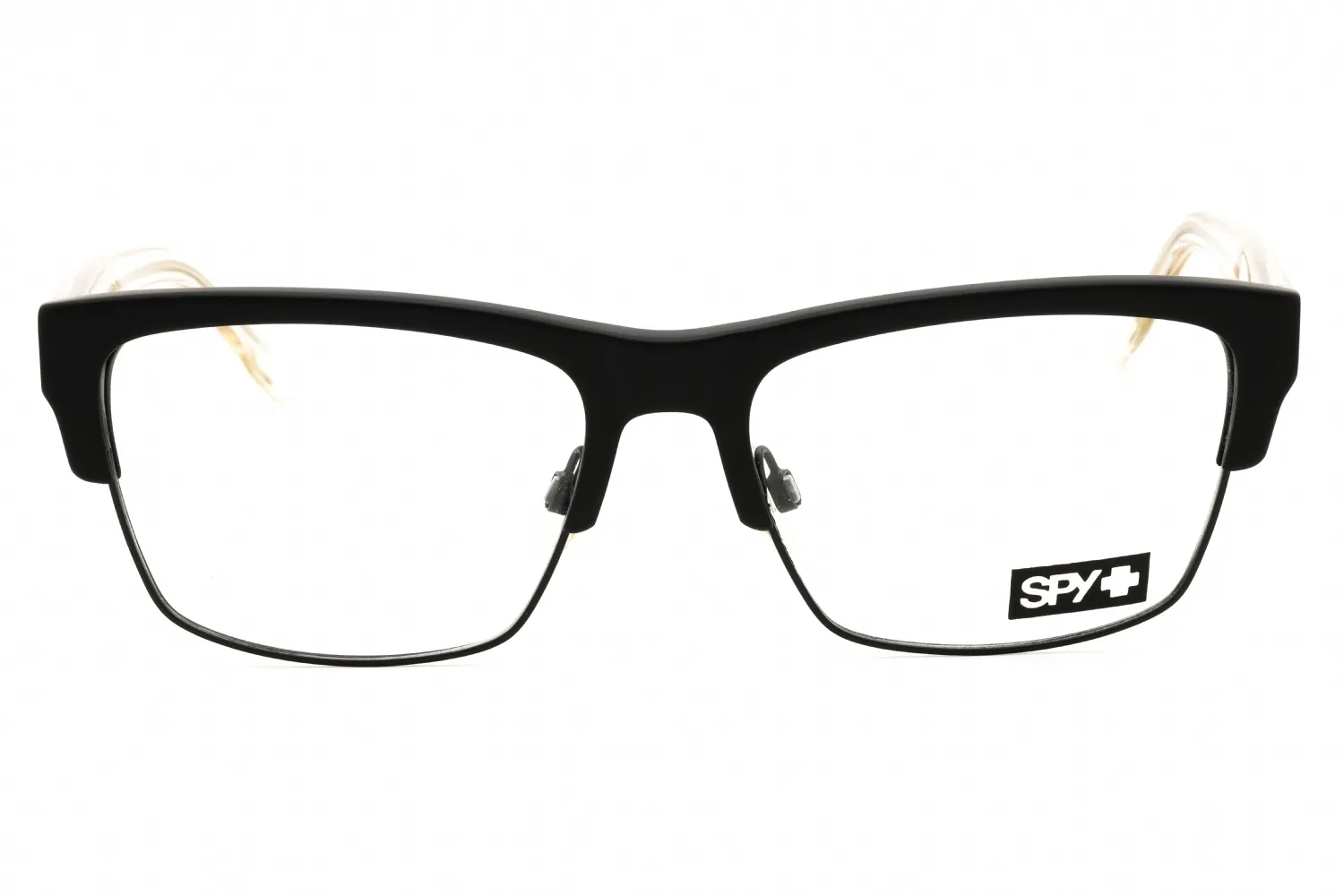 Spy WESTON 5050 57 5700000000064 Eyeglasses Matte Black Gloss Crystal 57mm Unisex 2