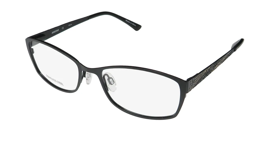 Aristar 18425 538 Eyeglasses Black 52mm