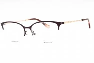 Liz Claiborne L 677 01JZ 00 Eyeglasses Matte Violet 53mm