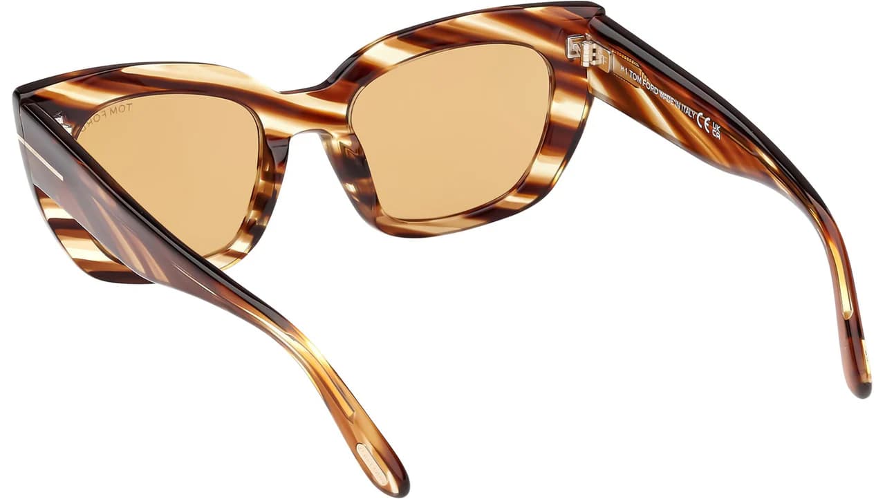Tom Ford FT1190 53E Sunglasses Blonde Havana 53mm Women 5