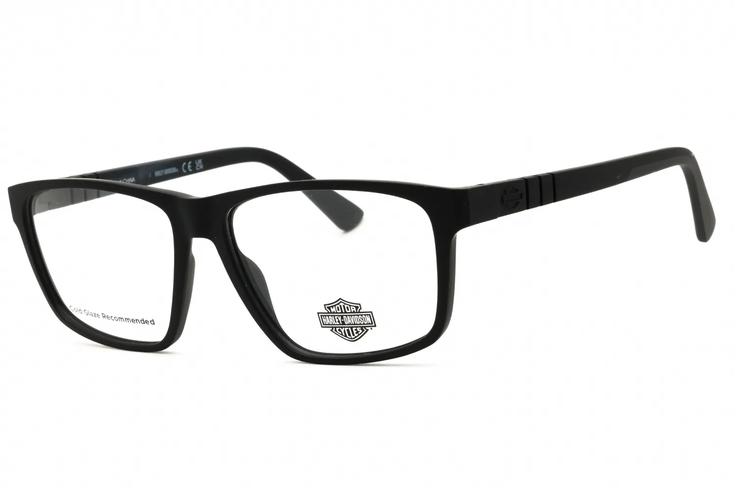 Harley Davidson HD00011 002 Eyeglasses Matte Black 57mm Men