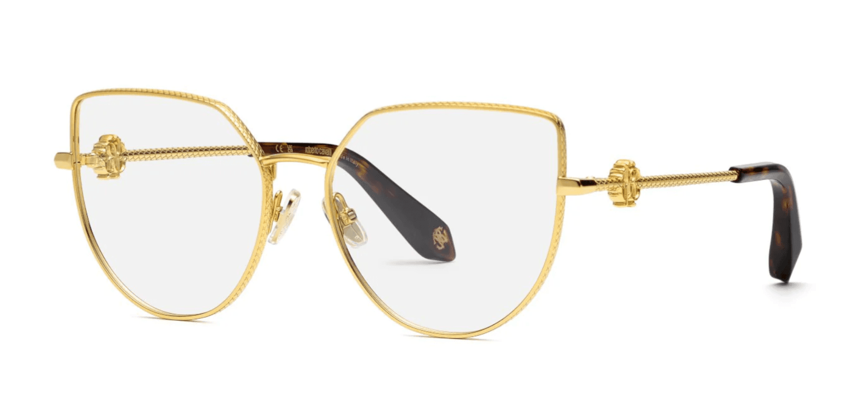 Roberto Cavalli VRC048 0400 Eyeglasses Semi-matt Lavender 56mm Women