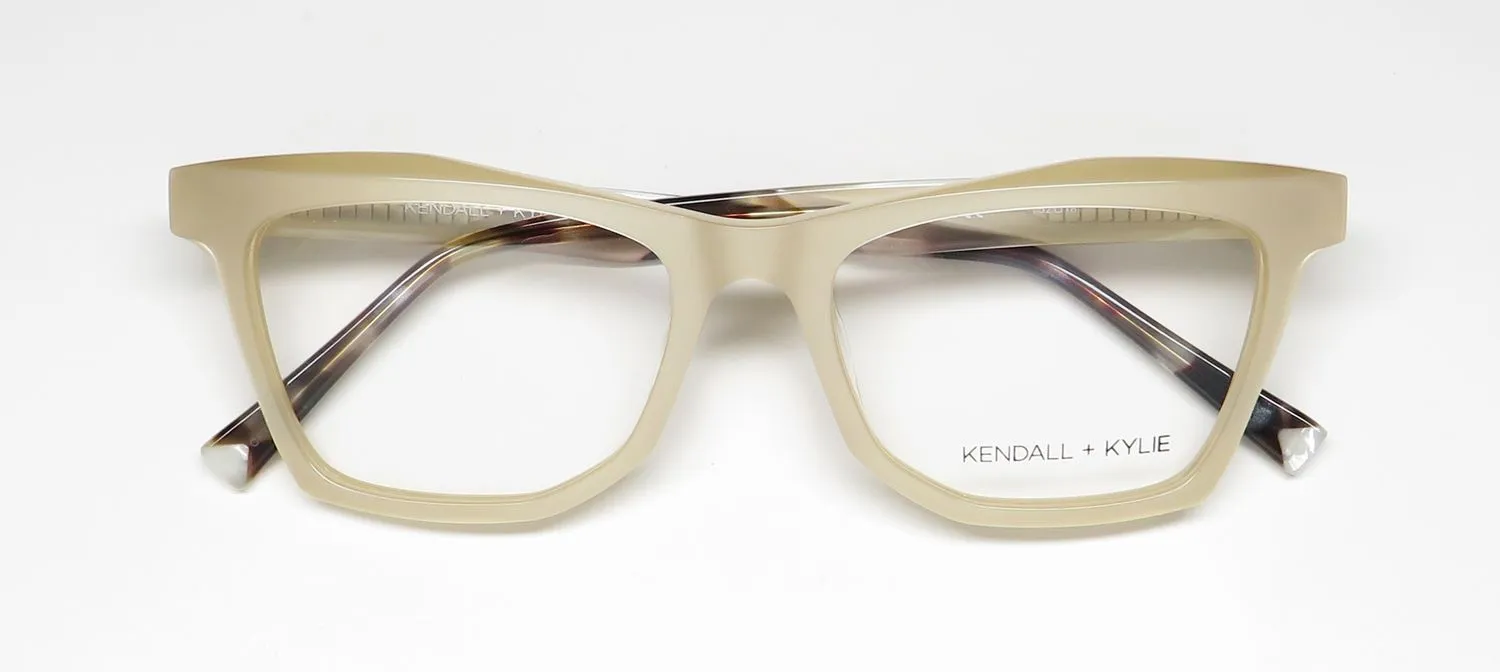 Kendall + Kylie Kko193g Blair 275 Eyeglasses Ivory 52mm 2