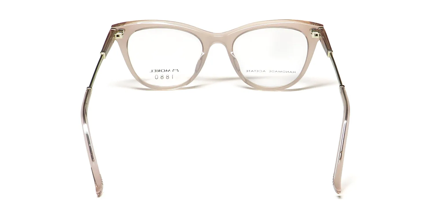 Morel 1880 60124m pd06 Eyeglasses Pink Transparent 51mm 5