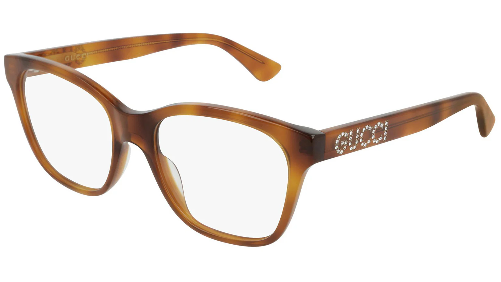 Gucci GG0420O 004 Eyeglasses Brown 52mm Women