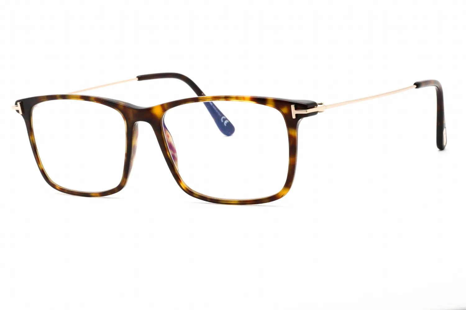 Tom Ford FT5758-B 052 Eyeglasses Dark Havana 56mm Men