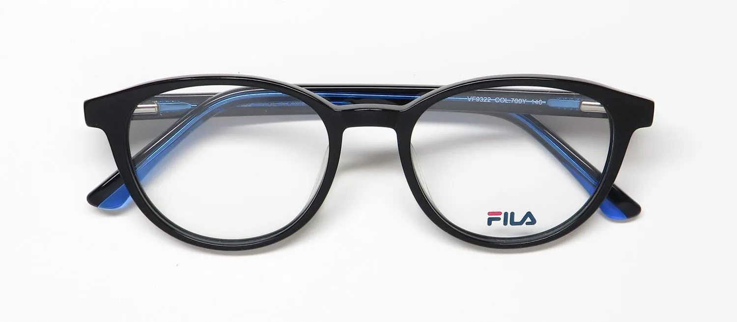 Fila Vf9322 700y Eyeglasses Black 50mm Unisex 2