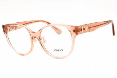 Versace 0VE3351D 5434 Eyeglasses Transparent Peach 53mm