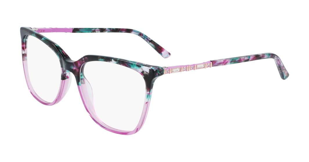 Bebe BB5191 500 Eyeglasses Fuchsia Gradient 54mm Women