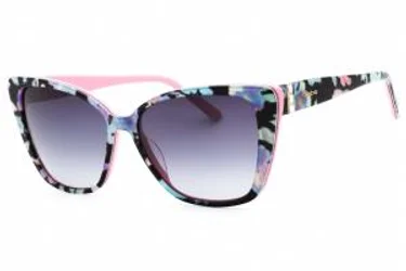 Bebe BB7238 001 Sunglasses Jet Floral 55mm