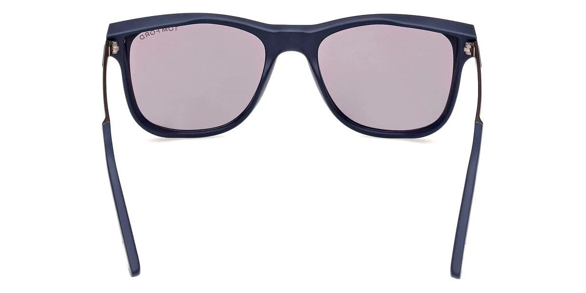 Tom Ford FT1104 91C Sunglasses Matte Blue 53mm Men 3