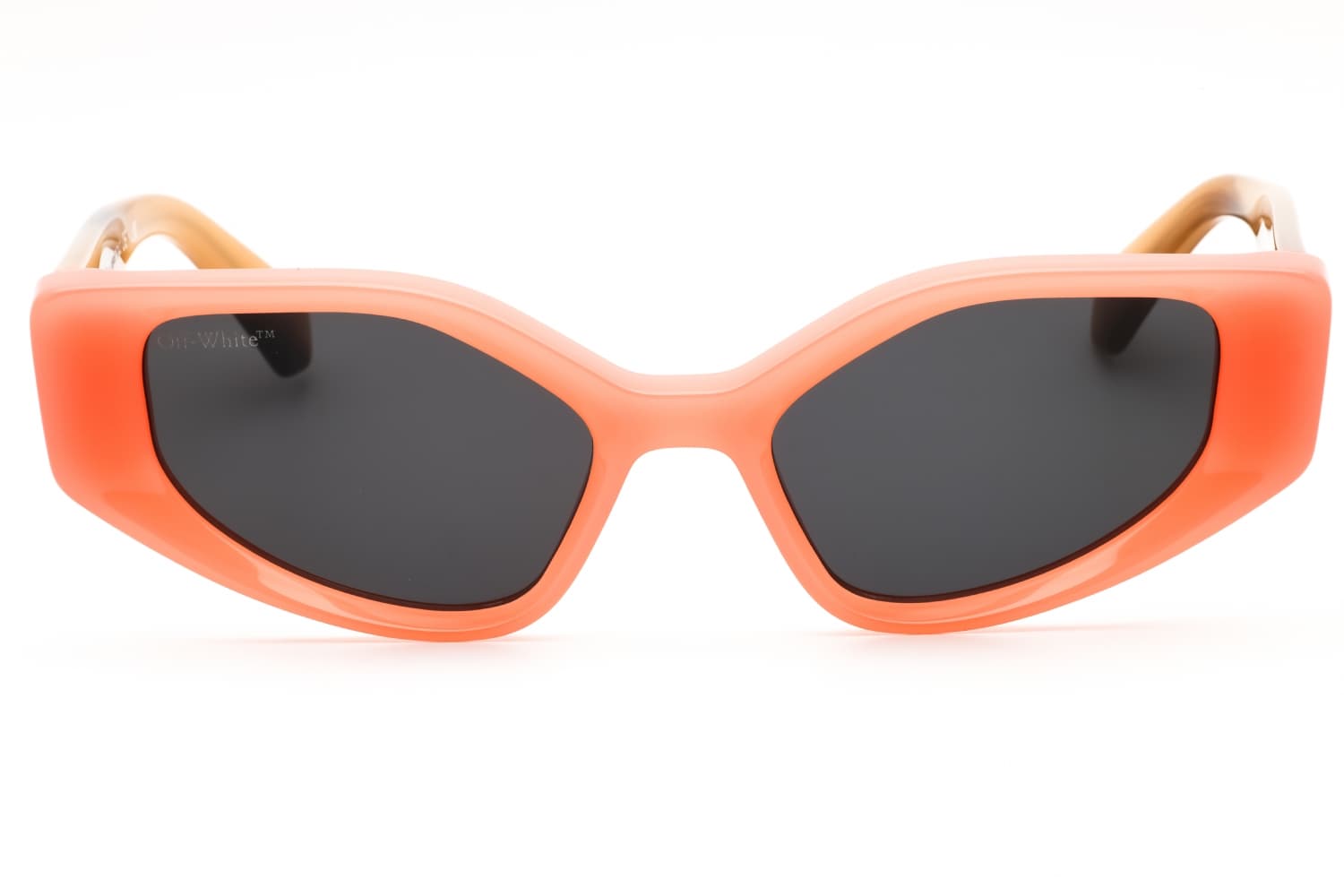 Off White MEMPHIS 2107 Sunglasses Orange 54mm Women 2