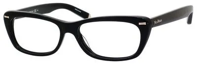 Max Mara MM1110 807 Eyeglasses Black 52mm Women