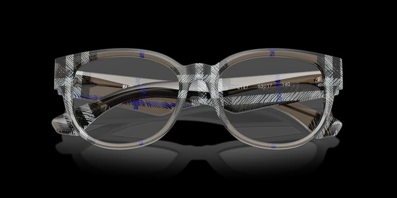 Burberry 0BE2410 4147 Eyeglasses Check Lichen 53mm Women 5