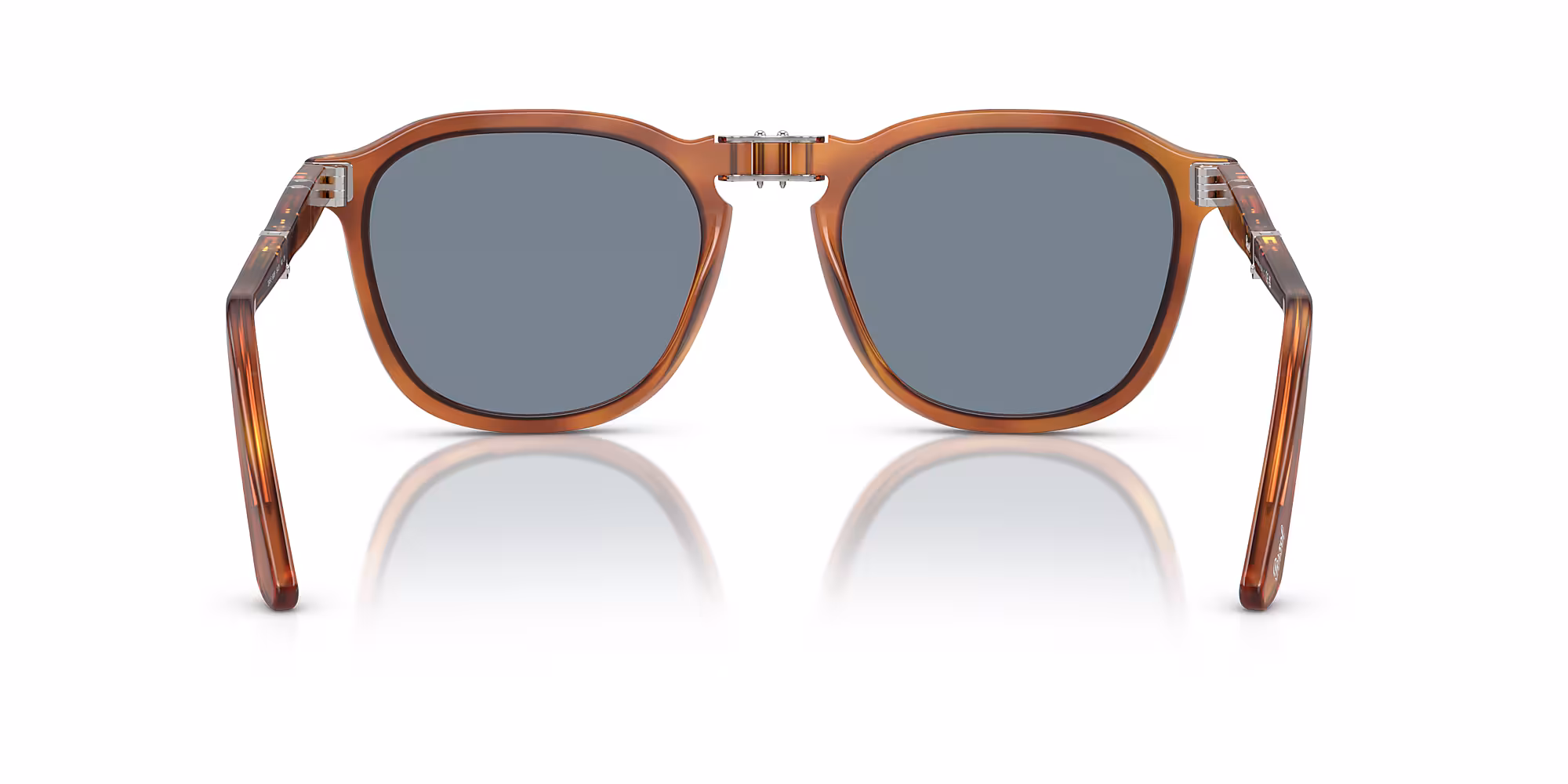 Persol PO3345S 96/56 Sunglasses Transparent Sienna Brown 54mm Unisex 4