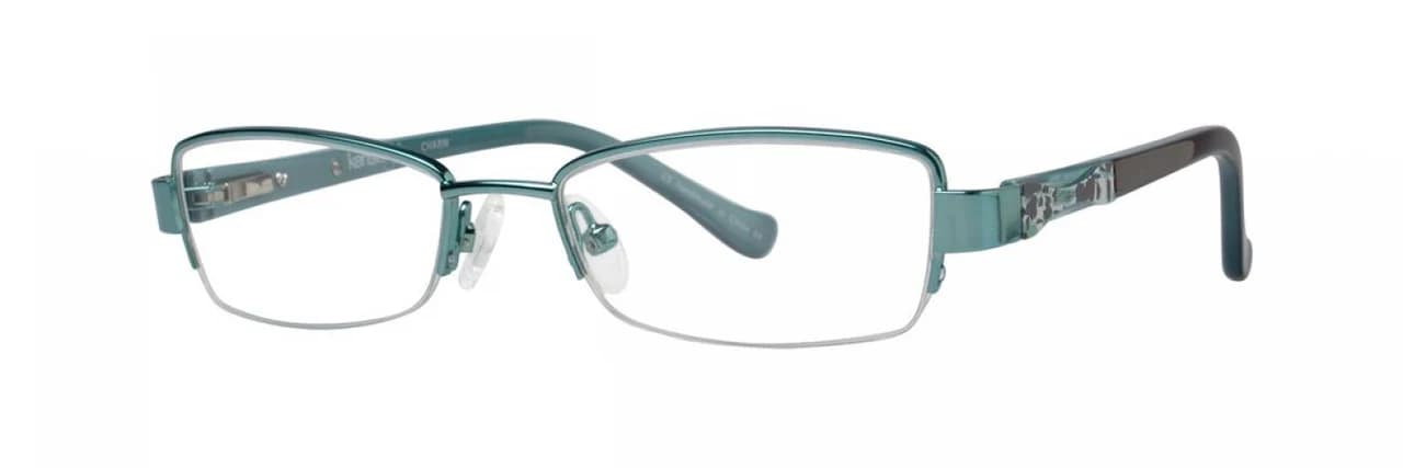 Kensie Charm Eyeglasses Teal 45mm Kids