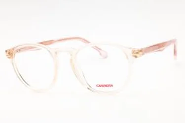 Carrera CARRERA 287 0HAM 00 Eyeglasses Transparent Peach Pink 49mm